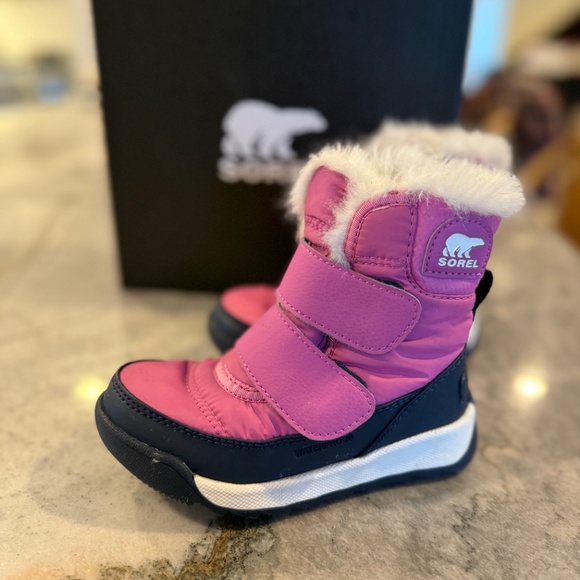 Sorel Girls “Whitney II” Snow Boots - Size 8 - Picture 3 of 6